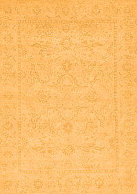 Abstract Orange Modern Rug, abs2755org