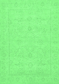 Abstract Emerald Green Modern Rug, abs2755emgrn