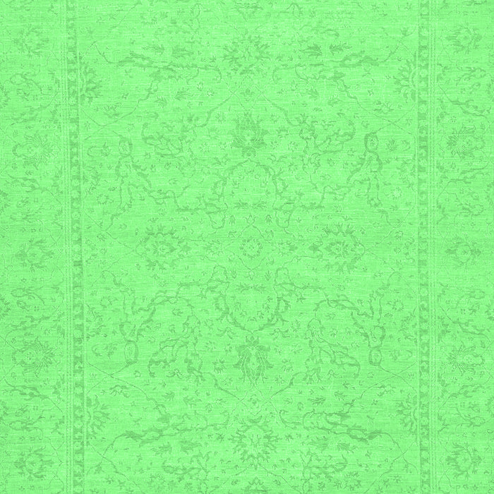 Abstract Emerald Green Modern Rug, abs2755emgrn