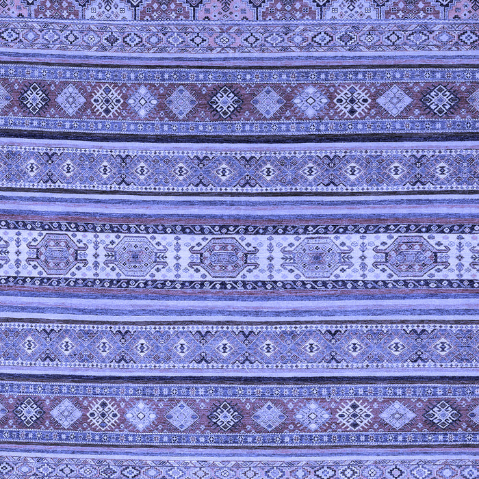 Machine Washable Abstract Blue Modern Rug, wshabs2756blu
