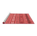 Modern Red Washable Rugs