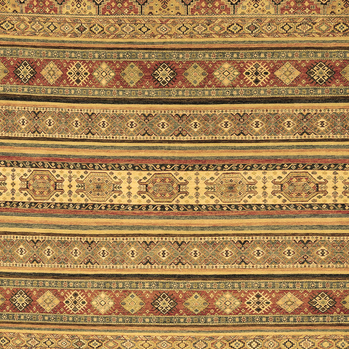 Machine Washable Abstract Brown Modern Rug, wshabs2756brn