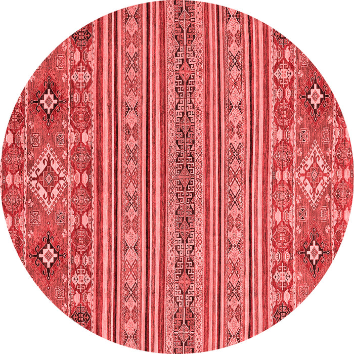 Machine Washable Abstract Red Modern Rug, wshabs2757red