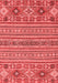 Abstract Red Modern Area Rugs