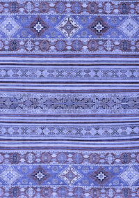 Abstract Blue Modern Rug, abs2757blu