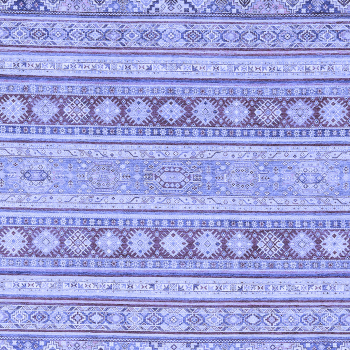 Abstract Blue Modern Rug, abs2758blu