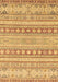 Abstract Brown Modern Rug, abs2758brn