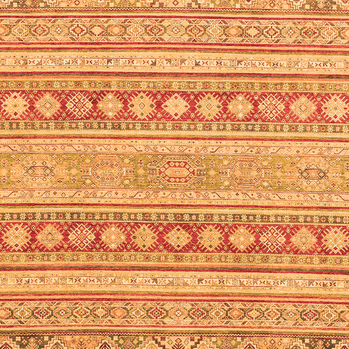 Abstract Orange Modern Rug, abs2758org