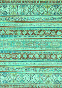 Abstract Turquoise Modern Rug, abs2758turq