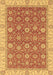 Machine Washable Oriental Brown Traditional Rug, wshabs2759brn