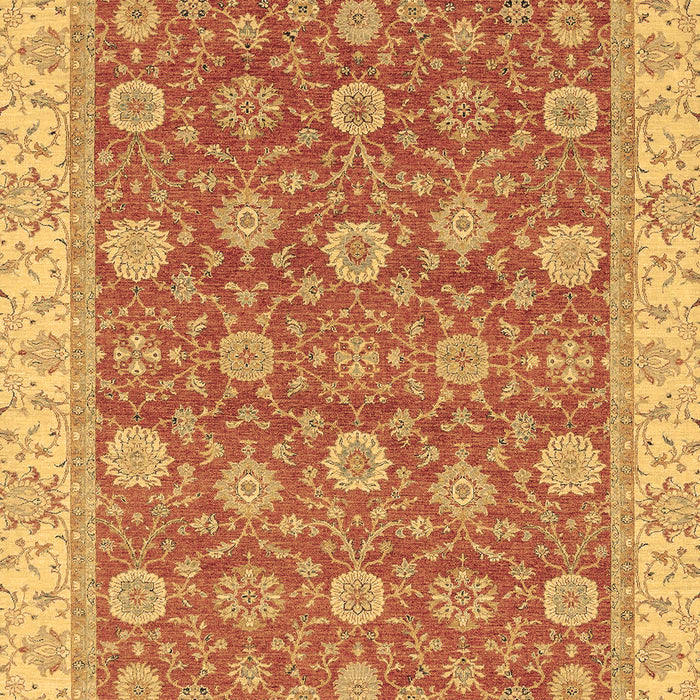 Machine Washable Oriental Brown Traditional Rug, wshabs2759brn