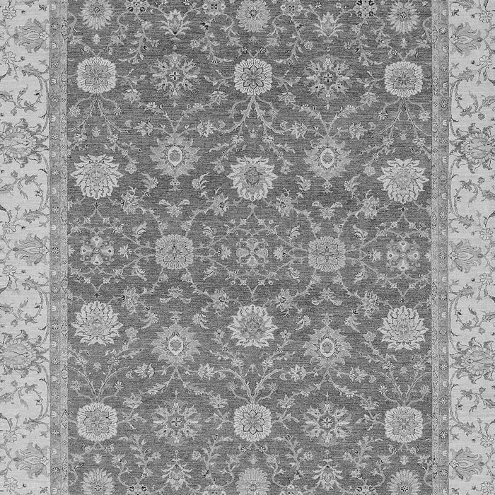 Machine Washable Oriental Gray Traditional Rug, wshabs2759gry