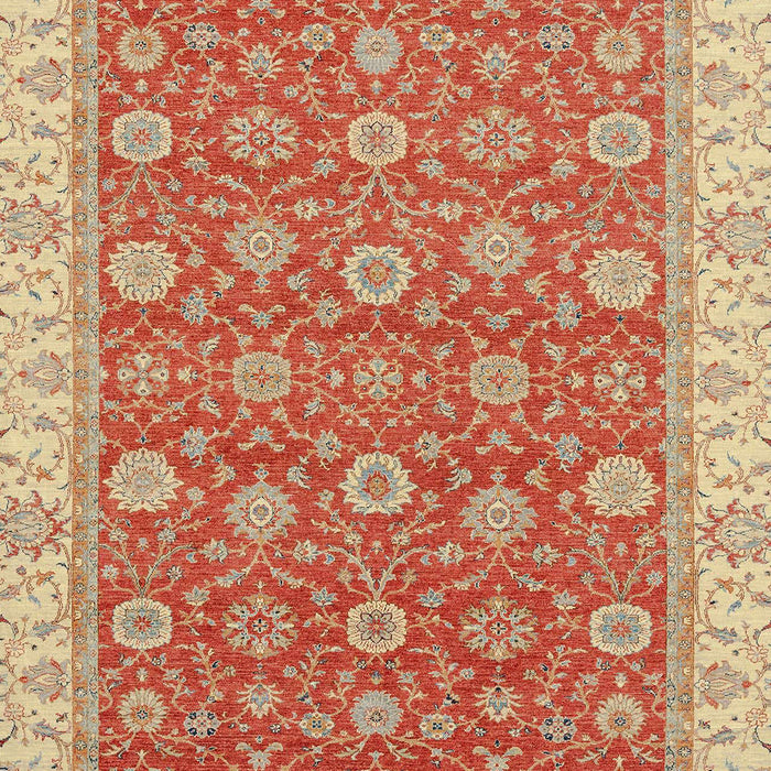 Machine Washable Abstract Fire Red Rug, wshabs2759