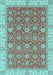 Oriental Light Blue Traditional Rug, abs2759lblu