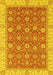 Oriental Yellow Traditional Rug, abs2759yw