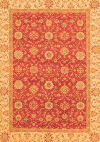 Oriental Orange Traditional Rug, abs2759org