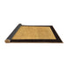 Sideview of Oriental Brown Modern Rug, abs275brn