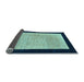 Sideview of Oriental Light Blue Modern Rug, abs275lblu