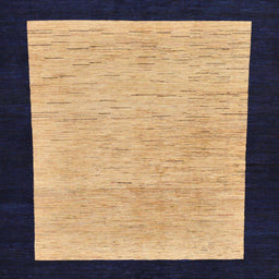 Square Machine Washable Abstract Purple Rug, wshabs275