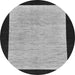 Round Oriental Gray Modern Rug, abs275gry