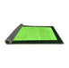 Sideview of Oriental Green Modern Rug, abs275grn