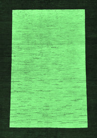 Oriental Emerald Green Modern Rug, abs275emgrn