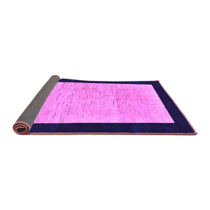 Sideview of Oriental Purple Modern Rug, abs275pur