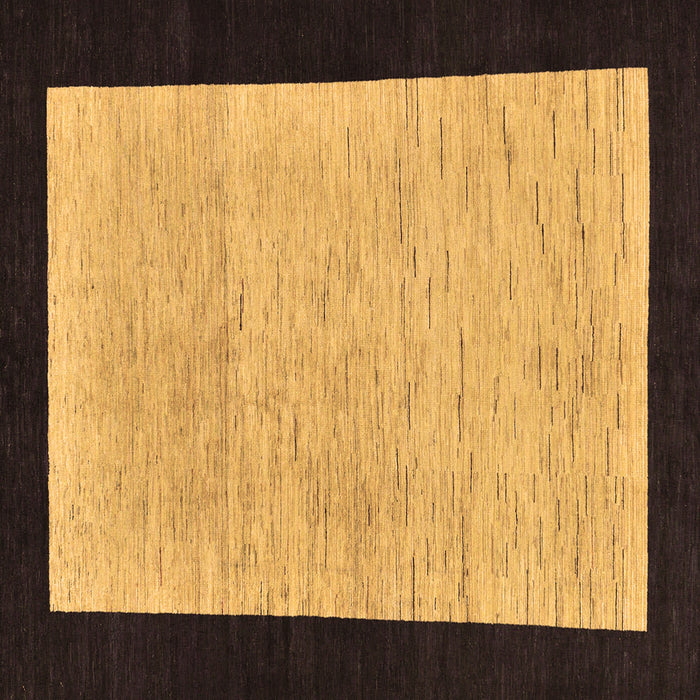 Square Oriental Brown Modern Rug, abs275brn