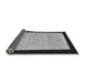 Sideview of Oriental Gray Modern Rug, abs275gry