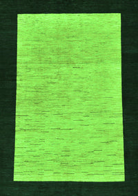 Oriental Green Modern Rug, abs275grn