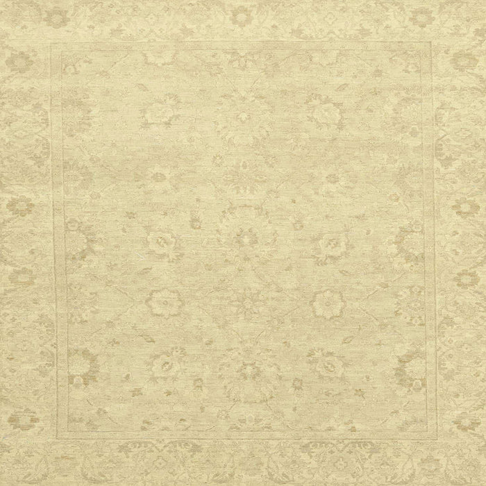 Square Abstract Brown Gold Modern Rug, abs2760