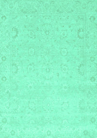 Abstract Turquoise Modern Rug, abs2760turq