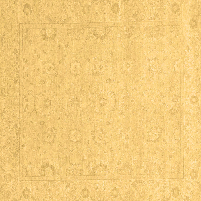 Square Abstract Brown Modern Rug, abs2760brn