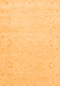 Abstract Orange Modern Rug, abs2760org