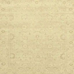 Square Machine Washable Abstract Brown Gold Rug, wshabs2760
