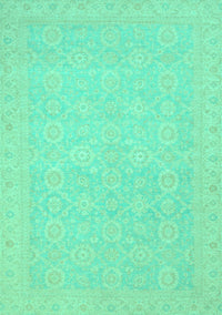 Oriental Turquoise Traditional Rug, abs2761turq