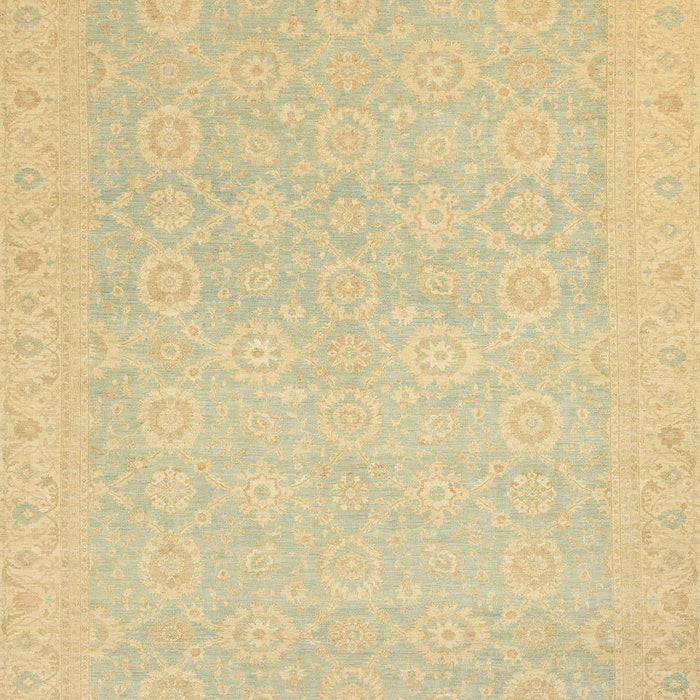 Abstract Metallic Gold Oriental Rug, abs2761