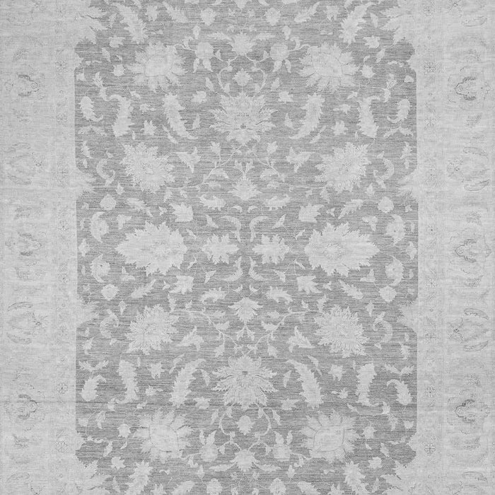 Machine Washable Oriental Gray Traditional Rug, wshabs2762gry