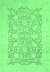 Oriental Emerald Green Traditional Rug, abs2762emgrn