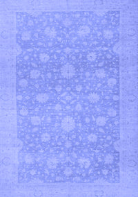 Oriental Blue Traditional Rug, abs2763blu