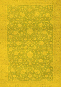 Oriental Yellow Traditional Rug, abs2763yw