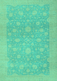 Oriental Turquoise Traditional Rug, abs2763turq