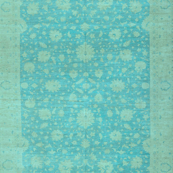 Oriental Light Blue Traditional Rug, abs2763lblu