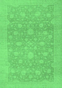 Oriental Emerald Green Traditional Rug, abs2763emgrn