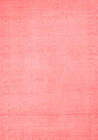 Abstract Red Modern Rug, abs2764red