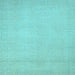 Square Abstract Light Blue Modern Rug, abs2764lblu