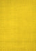 Machine Washable Abstract Yellow Modern Rug, wshabs2764yw