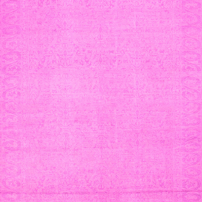 Machine Washable Abstract Pink Modern Rug, wshabs2764pnk