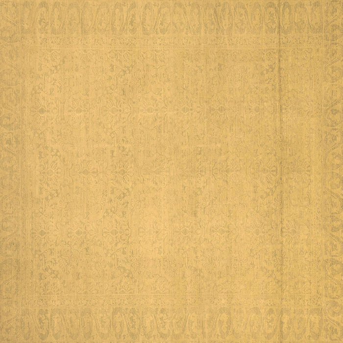 Square Abstract Brown Modern Rug, abs2764brn