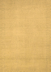 Abstract Brown Modern Rug, abs2764brn